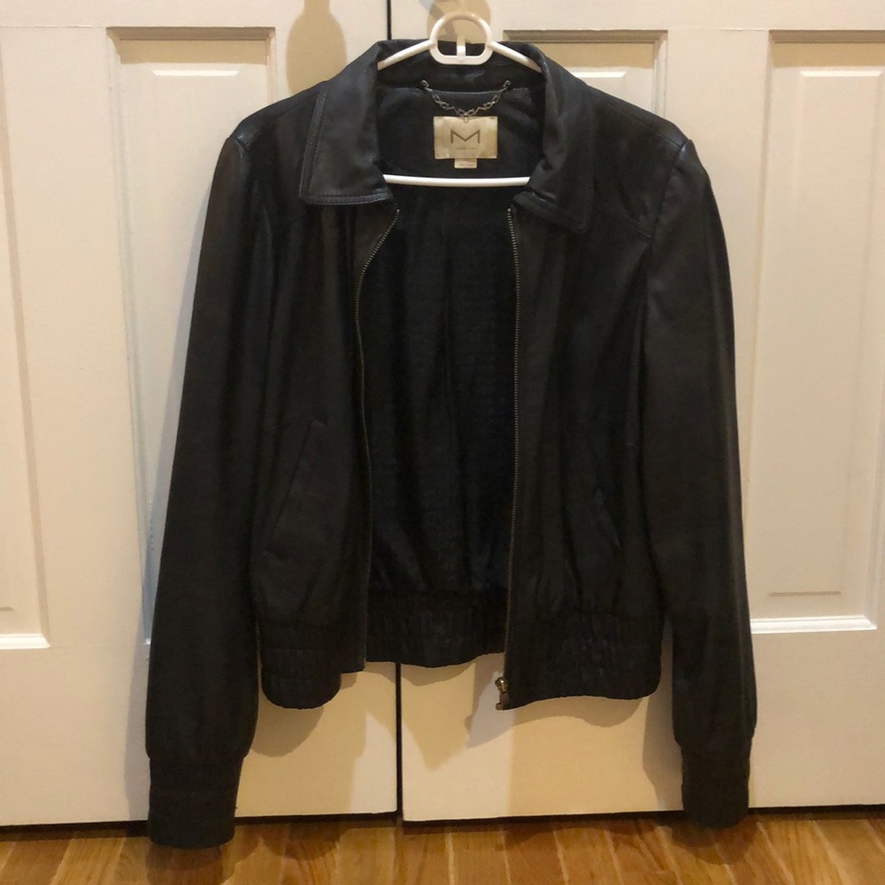 M by Madonna H&M leather jacket